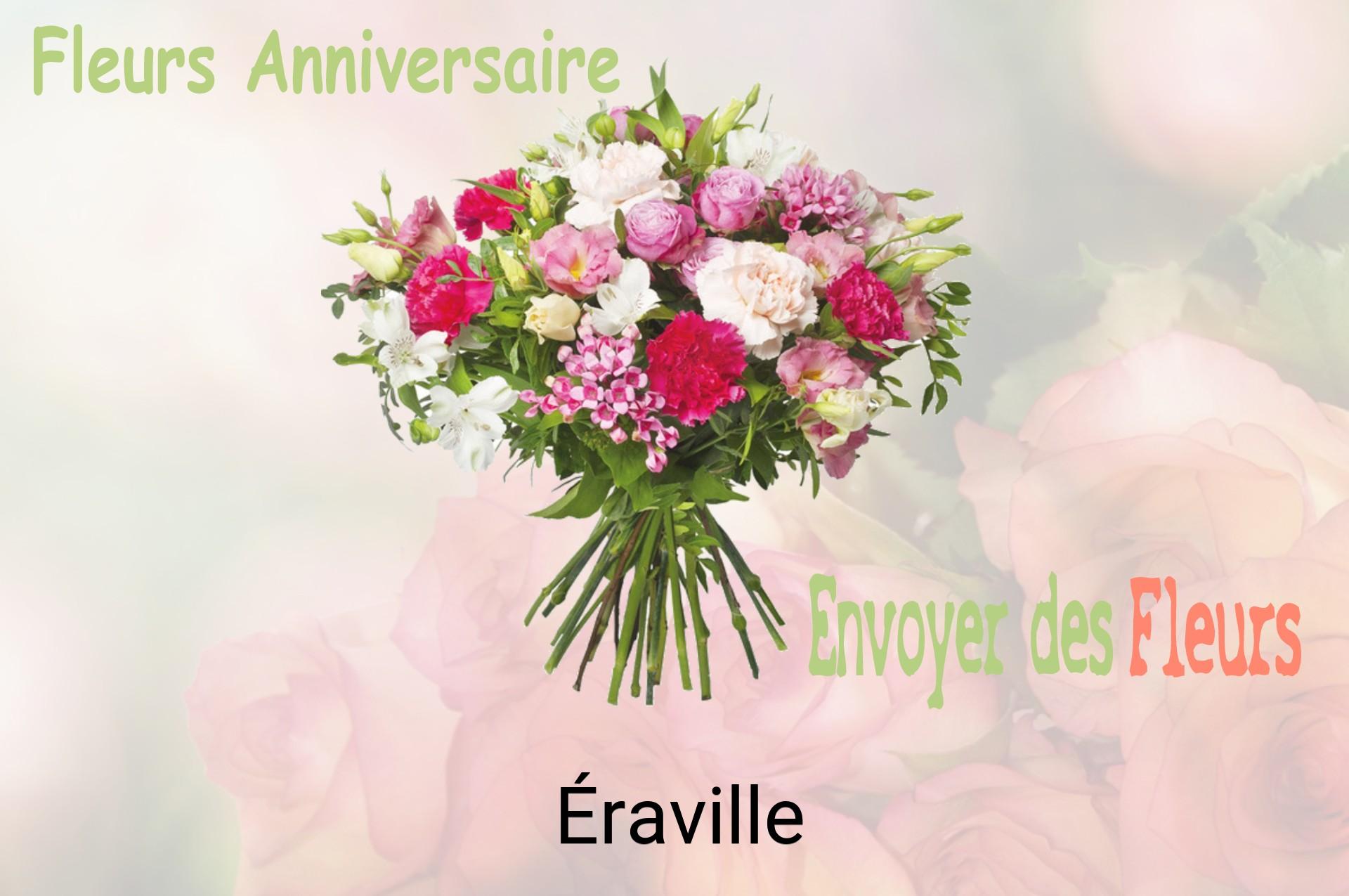 Bouquet de fleurs d’anniversaire livré à Éraville
