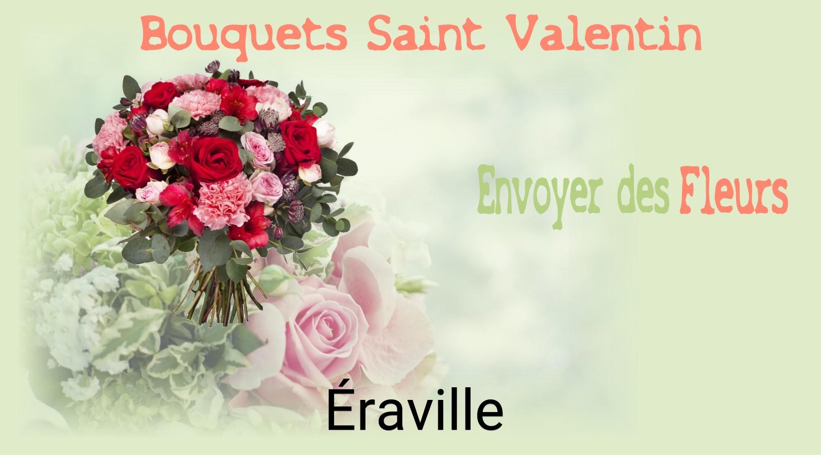 Roses de Saint-Valentin livrées à Éraville